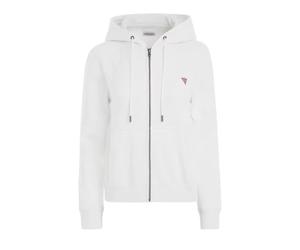 Guess - GJ Zip Hood Reg Mini - - Sweatshirts & Hoodies - Donna - Bianco - S