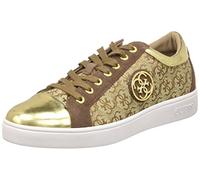 Guess Gloriana Scarpe Low-Top, Donna, Beige (Beibr), 35