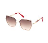 Guess Gold Metal Sunglasses