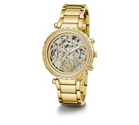 Guess Gold Stainless Steel Dress Watch