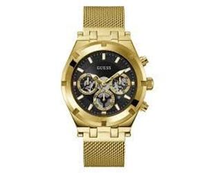 Guess Gold Stainless Steel Dress Watch