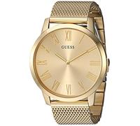 GUESS Gold-Tone Stainless Steel Mesh Bracelet Watch. Color: Gold-Tone (Model: U1263G2)