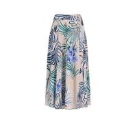 Guess Eco New Romana Skirt Gonna, Stampa Fiji Palm, M Donna