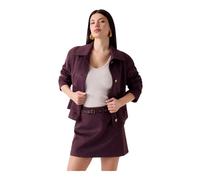 Guess - Grace Suede Jacket - - Jackets - Donna - Viola - S