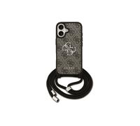 GUESS Grande 4G Big Logo Cord Stap CUSTODIA PER CELLULARE per Apple Universale, Marrone