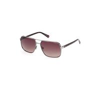 Guess Gray Metal Sunglasses