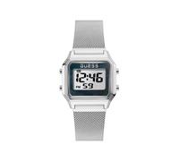 Guess Gray Stainless Steel Digital Watch