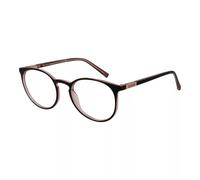 Guess Unisex GU3045 001 Montature da vista Iniettato Nero Rotonda Normale