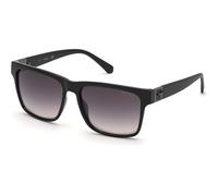 Guess GU00004 01Q, Nero, Plastic, Uomini occhiali da sole 58