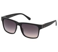 Guess Gu00004 Occhiali Da Sole Uomo Nero Squadrato Grigio 58mm