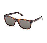 Guess GU00066 Occhiali, Dark Havana, 55/19/150 da uomo, Marrone (Dark Havana)