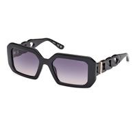 Guess GU00110 01B, Nero, Plastic, Donne occhiali da sole 54