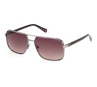 Guess GU00119 08F, Grigio, Metal, Uomini occhiali da sole 58