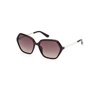 Guess GU00134 52F Photochromic, Avana, Plastic, Donne occhiali da sole 55