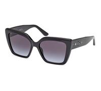 Guess GU00162 01B, Nero, Plastic, Donne occhiali da sole 55