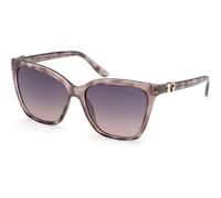 Guess GU00191 20B, Grigio, Plastic, Donne occhiali da sole 56