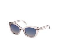 GUESS GU0019620W51 Square Full Rim Women's Sunglasses, Occhiali Donna, Grigio Lucido, 51