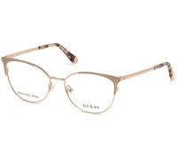Guess Donna GU2704 074 Montature da vista Metallo Rosa Cat Eye Normale