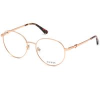 Guess Donna GU2812 028 Montature da vista Metallo Oro Rotonda Normale