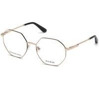 Guess Donna GU2849 032 Montature da vista Metallo Oro Geometrica Normale