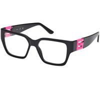 Guess GU2987 074, Nero, Plastic, Unisex occhiali 54