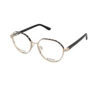 Guess Donna GU50124 005 Montature da vista Metallo Nero Rotonda Normale