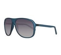 Guess GU6876 Occhiali da sole, Rettangolari, 59, Blu