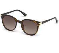 Guess GU7550 52F, Avana, Plastic, Donne occhiali da sole 52