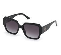 Guess GU7681 01B, Nero, Plastic, Donne occhiali da sole 54