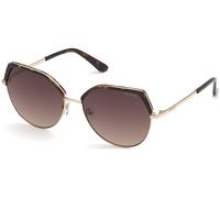 Guess Donna GU7736 52F Occhiali da sole Metallo Geometrica Normale Sfumato