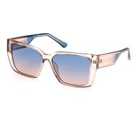 Guess GU7818 57W, Trasparente, Plastic, Donne occhiali da sole 56