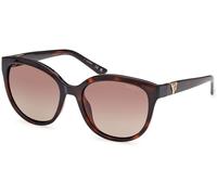 Guess GU7877 52H Polarized, Polarizzato, Avana, Plastic, Donne occhiali da sole 56