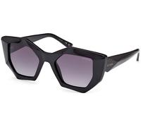 Guess Donna GU7897 01B Occhiali da sole Iniettato Nero Grigio Geometrica Normale Sfumato