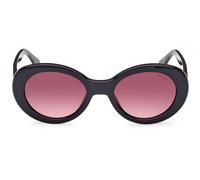 Guess Gu7904 Occhiali Da Sole Unisex Nero Geometrico Rosso 51mm