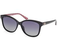GUESS Gu7920, Occhiali da Sole Donna, Nero Lucido (Nero), Taglia Unica