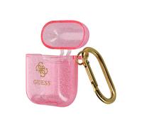 Guess Gua2ucg4gp Airpods Cor-De-Rosa/Cor-De-Rose Glitter Collection