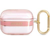Guess Guaphhtsp Airpods Pro Coverróżowy/Collezione cinturino rosa
