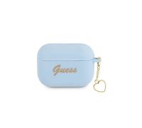 Guess GUAPLSCHSB - Custodia per AirPods Pro, in silicone, colore: Blu