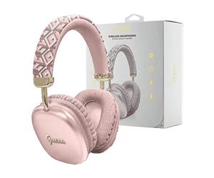 GUESS GUBHK1GCTCSP, microfono integrato, 30 h, iOS Android PC CUFFIE BLUETOOTH, Rosa