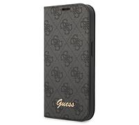 GUESS - Pc /tpu 4g Metal Camera Outline Book Case Fr Apple Iphone 14 Pro Max - Black (gubkp14xhg4shk)