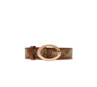 Guess - Guess Belt Latte Logo/Cognac - - Accessories - Donna - Marrone - S