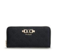 GUESS GUESS PORTAFOGLI DONNA WALLET ANISE LARGE AROUND ZIP BLACK SWPD99 126