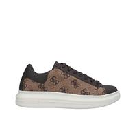 Guess - Guess Vibo, Sneakers con Lacci, Marrone, 43 EU