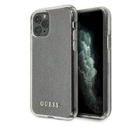 Guess GUHCN58PCGLSI iPhone 11 Silber/Silver Hard Case Glitter