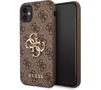 Guess Custodia Per Telefono Pu 4g Metal Logo Iphone 11