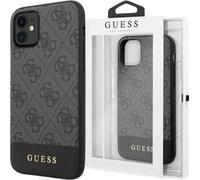 Guess Glitter 4G Stripe Collection - Custo Per Iphone 11, Colore. Grigio