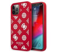 Custodia Guess Peony per iPhone 12 Pro Max, rossa - Nouvo