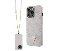 Custodia Guess Crossbody 4G Metal Logo Rosa - iPhone 13 Pro
