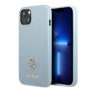 Guess GUHCP13MPS4MB - Custodia rigida per iPhone 13 da 6,1", colore: Blu