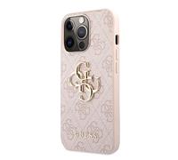 Guess GUHCP13X4GMGPI Custodia per iPhone 13 Pro Max 6,7" Rosa 4G Big Metal Logo